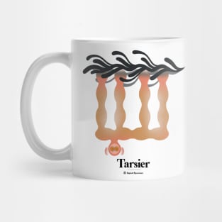 Bold monkey print "Tarsier" Mug